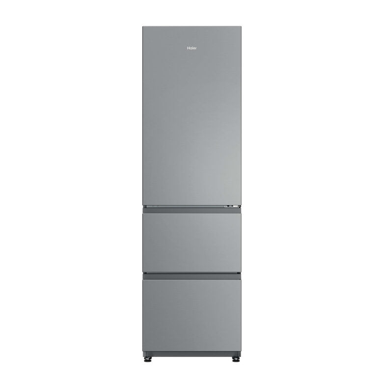 FRIGORIFERO COMBINATO HAIER HTR3518ENMX, Capacità netta totale 303 l, Rumorosità: 35 dB(A), 3 ripiani, Dimensioni: L 54,5 cm A 185 P 62,2 cm, Inox, Classe E FRIGORIFERO COMBINATO HAIER HTR3518ENMX, Capacità netta totale 303 l, Rumorosità: 35 dB(A), 3 ripiani, Dimensioni: L 54,5 cm A 185 P 62,2 cm, Inox, Classe E