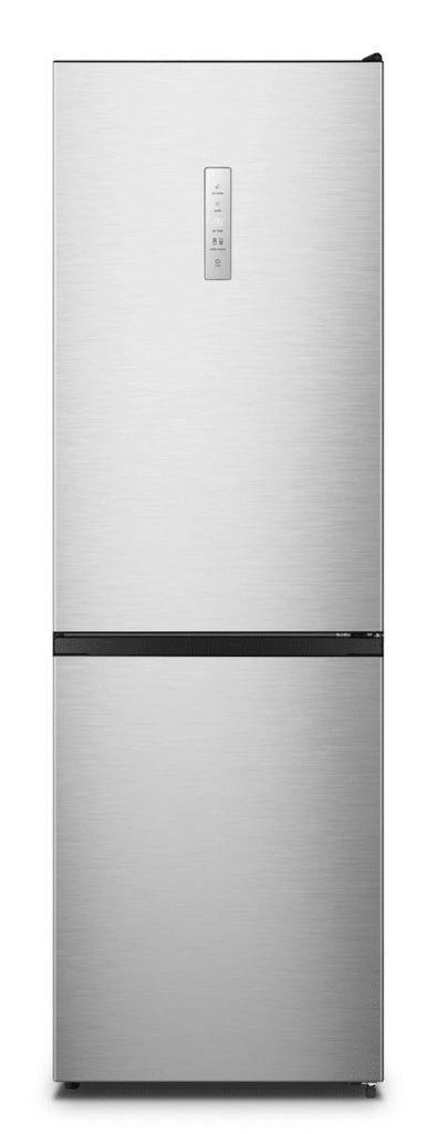 FRIGORIFERO COMBINATO HISENSE RB390N4CCD1, Capacità netta totale 304 l, Rumorosità: 36 dB(A), 4 ripiani, Dimensioni: L 59,5 cm A 186 P 59 cm, Inox, Classe D