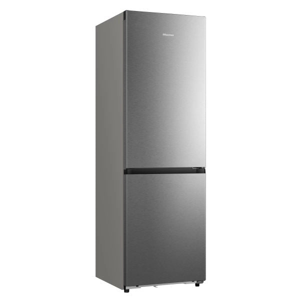 FRIGORIFERO COMBINATO HISENSE RB3K330SAIC, Capacità netta totale 330 l, Rumorosità: 35 dB(A), LAN wireless, 4 ripiani, Dimensioni: L 59,5 cm A 185,6 P 60 cm, Acciaio Inox, Classe C