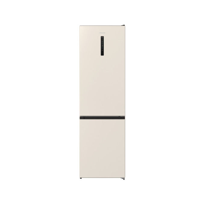 FRIGORIFERO COMBINATO HISENSE RB434N4CRE, Capacità netta totale 331 l, Rumorosità: 38 dB(A), 4 ripiani, Dimensioni: L 60 cm A 200 P 59,2 cm, Crema, Classe E