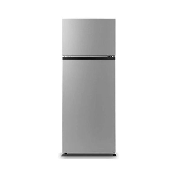 FRIGORIFERO COMBINATO HISENSE RT267D4ADE, Capacità netta totale 206 l, Rumorosità: 40 dB(A), 3 ripiani, Dimensioni: L 55 cm A 143,4 P 54,2 cm, Grey, Classe E