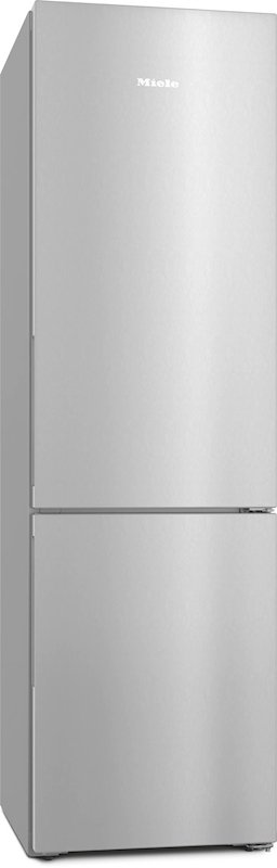 FRIGORIFERO COMBINATO MIELE KFN 4395 DD EL, Capacità netta totale 371 l, Rumorosità: 36 dB(A), 5 ripiani, Dimensioni: L 60 cm A 201 P 67,5 cm, Acciaio Inox, Classe D