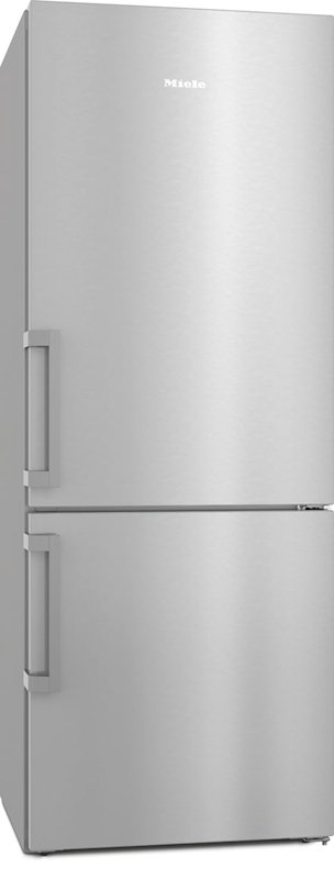 FRIGORIFERO COMBINATO MIELE KFN 4796 CD El, Capacità netta totale 486 l, Rumorosità: 34 dB(A), LAN wireless, 4 ripiani, Dimensioni: L 74,7 cm A 201,5 P 67,5 cm, Acciaio Inox, Classe C