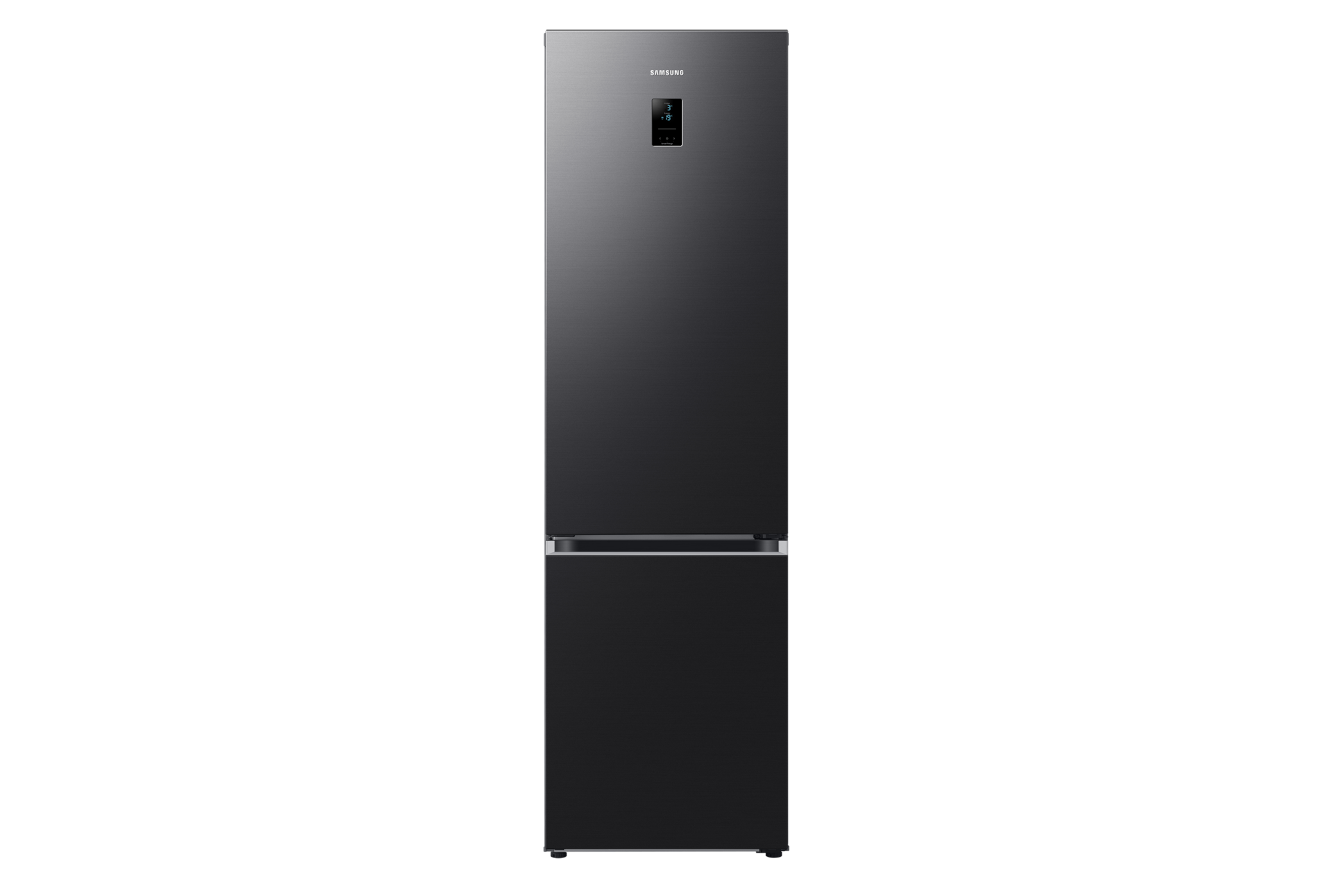 FRIGORIFERO COMBINATO SAMSUNG RB38C776CB1/EF, Capacità netta totale 390 l, Rumorosità: 35 dB(A), LAN wireless, 4 ripiani, Dimensioni: L 59,5 cm A 203 P 65,8 cm, Antracite, Classe C