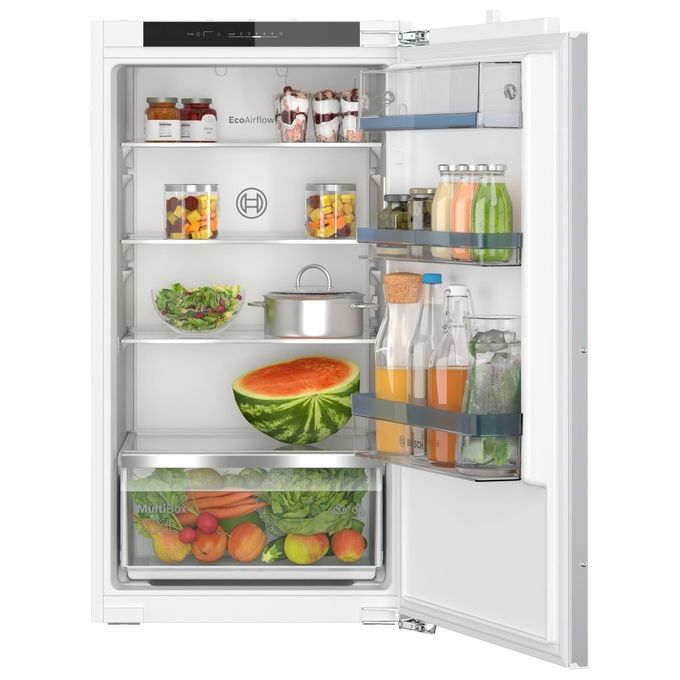 FRIGORIFERO DA INCASSO BOSCH KIR31VFE0, Capacità netta totale 165 l, Rumorosità: 35 dB(A), Dimensioni: L 54,1 cm A 102,1 P 54,8 cm, White, Classe E
