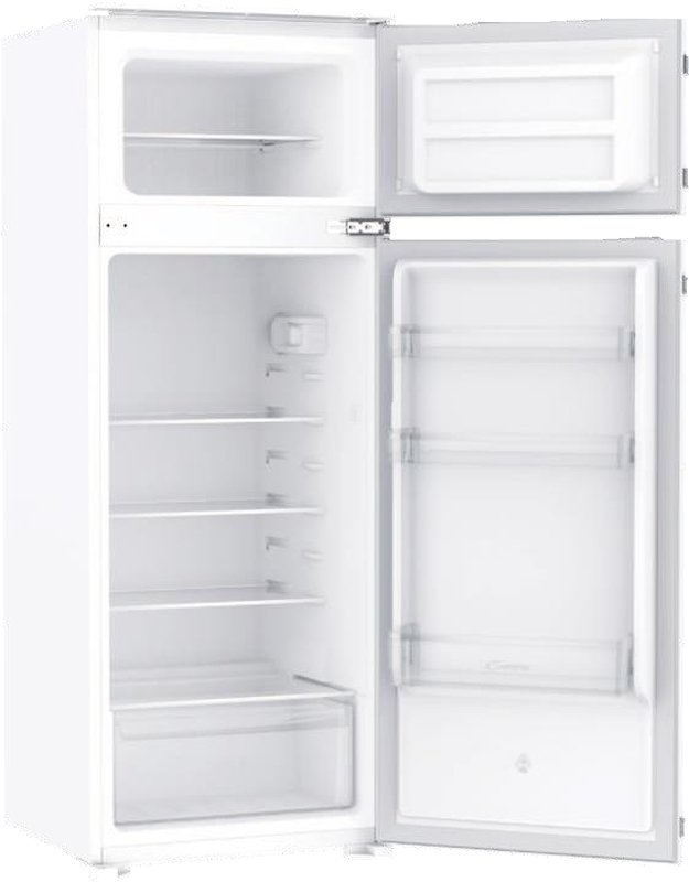 FRIGORIFERO DA INCASSO CANDY CELDP2450H, Capacità netta totale 205 l, Rumorosità: 39 dB(A), Dimensioni: L 54 cm A 143 P cm, Bianco, Classe E