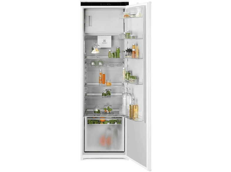 FRIGORIFERO DA INCASSO ELECTROLUX EFA7DE18S, Capacità netta totale 286 l, Rumorosità: 31 dB(A), Dimensioni: L 54,6 cm A 177,2 P 54,9 cm, Bianco, Classe E