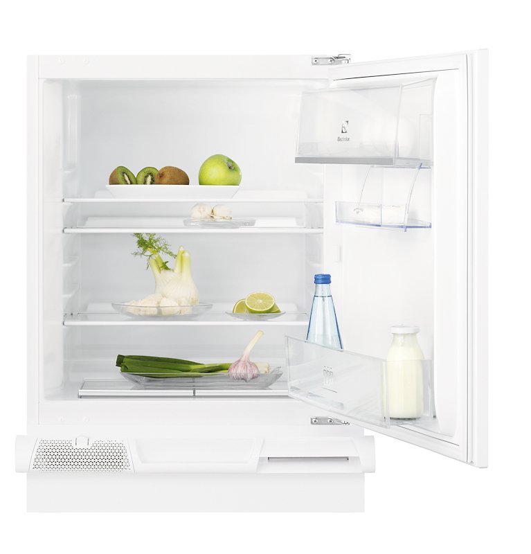 FRIGORIFERO DA INCASSO ELECTROLUX LXB2AE82S, Capacità netta totale 127 l, Rumorosità: 38 dB(A), Dimensioni: L 56 cm A 81,9 P 54,7 cm, Bianco, Classe E