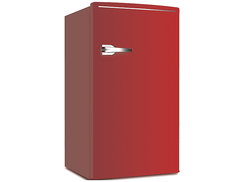 FRIGORIFERO DA TAVOLO DAYA VFTV-90R, Capacità netta totale 85 l, Rumorosità: 39 dB(A), Dimensioni: L 45,5 cm A 84 P cm, Rosso, Classe E