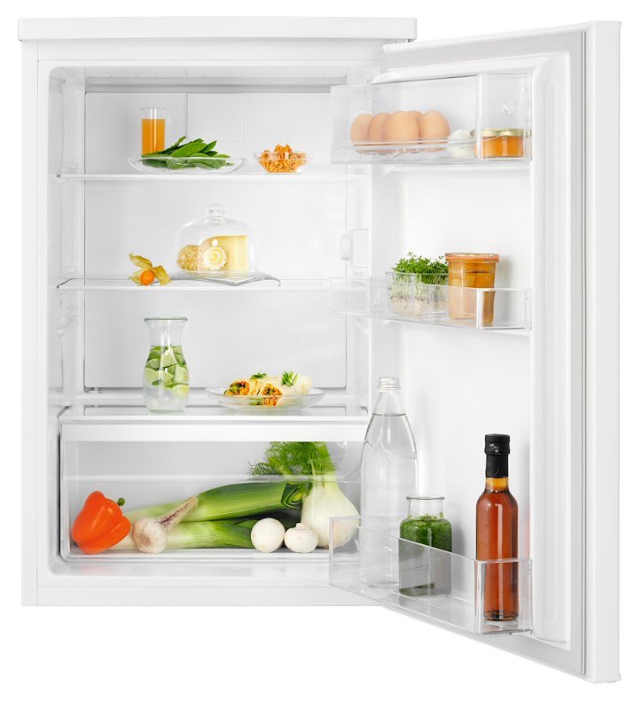 FRIGORIFERO DA TAVOLO ELECTROLUX LXB1AE13W0, Capacità netta totale 134 l, Rumorosità: 38 dB(A), Dimensioni: L 56 cm A 84,5 P 57,5 cm, Bianco, Classe E