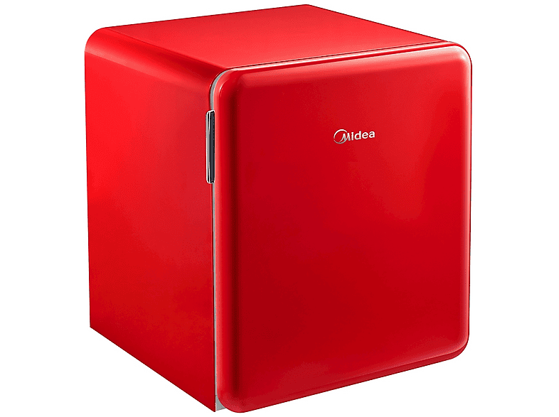 FRIGORIFERO DA TAVOLO MIDEA MDRD86SLE32, Capacità netta totale 47 l, Rumorosità: 41 dB(A), Dimensioni: L 47,2 cm A 49,2 P 45 cm, Rosso, Classe E