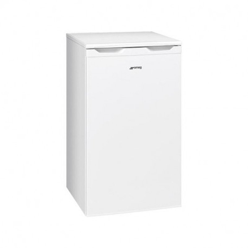 FRIGORIFERO DA TAVOLO SMEG FS08EW, Capacità netta totale 82 l, Rumorosità: 41 dB(A), Dimensioni: L 48 cm A 83,8 P 56 cm, Bianco, Classe E