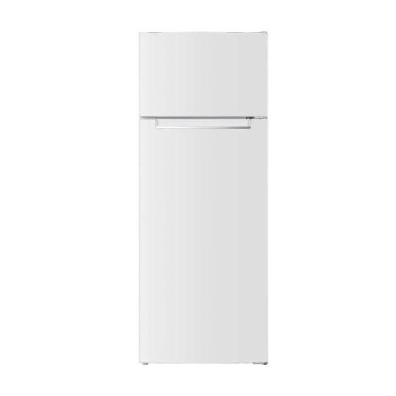 FRIGORIFERO DOPPIA PORTA BEKO RDSO206K40WN, Capacità netta totale 206 l, Rumorosità: 40 dB(A), 3 ripiani, Dimensioni: L 54,5 cm A 143 P 55,5 cm, Bianco, Classe E FRIGORIFERO DOPPIA PORTA BEKO RDSO206K40WN, Capacità netta totale 206 l, Rumorosità: 40 dB(A), 3 ripiani, Dimensioni: L 54,5 cm A 143 P 55,5 cm, Bianco, Classe E