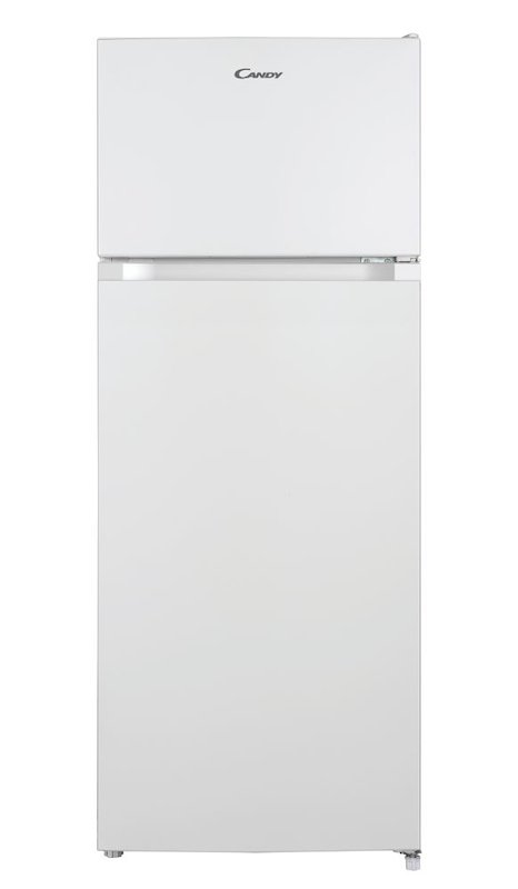FRIGORIFERO DOPPIA PORTA CANDY CDG1S514EW, Capacità netta totale 211 l, Rumorosità: 41 dB(A), 3 ripiani, Dimensioni: L 54 cm A 143 P 55,1 cm, Bianco, Classe E
