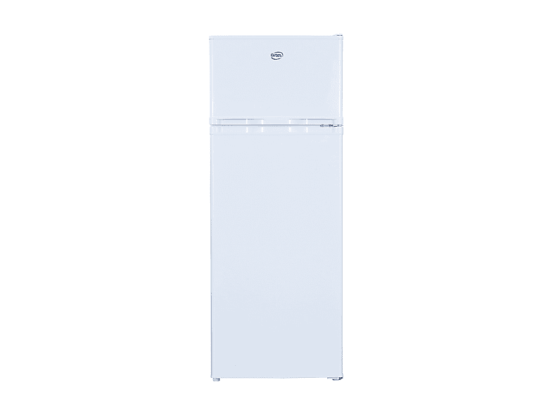 FRIGORIFERO DOPPIA PORTA DAYA DDP28NIEW0, Capacità netta totale 206 l, Rumorosità: 37 dB(A), 3 ripiani, Dimensioni: L 54,5 cm A 143 P 55,5 cm, Bianco, Classe E FRIGORIFERO DOPPIA PORTA DAYA DDP28NIEW0, Capacità netta totale 206 l, Rumorosità: 37 dB(A), 3 ripiani, Dimensioni: L 54,5 cm A 143 P 55,5 cm, Bianco, Classe E