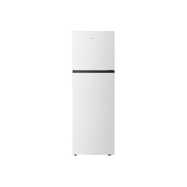 FRIGORIFERO DOPPIA PORTA HISENSE RT327N4AWE, Capacità netta totale 249 l, Rumorosità: 41 dB(A), 3 ripiani, Dimensioni: L 55 cm A 167,6 P 56,7 cm, Bianco, Classe E