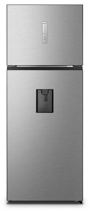 FRIGORIFERO DOPPIA PORTA HISENSE RT600N4WC2, Capacità netta totale 467 l, Rumorosità: 43 dB(A), Dispenser acqua, 4 ripiani, Dimensioni: L 70,4 cm A 185 P 68,6 cm, Inox, Classe E