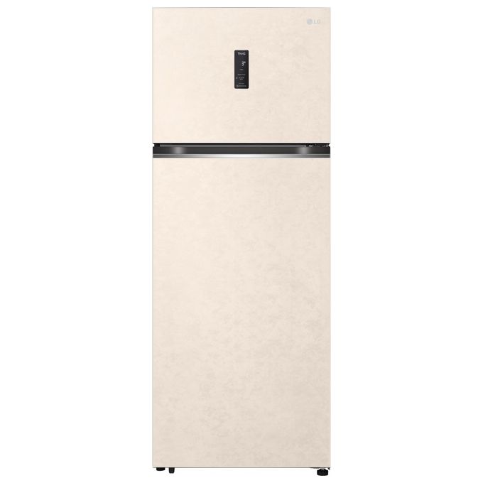 FRIGORIFERO DOPPIA PORTA LG GTBV44SEBKD, Capacità netta totale 461 l, Rumorosità: 35 dB(A), LAN wireless, 3 ripiani, Dimensioni: L 70 cm A 184,5 P 72,5 cm, Beige, Classe E