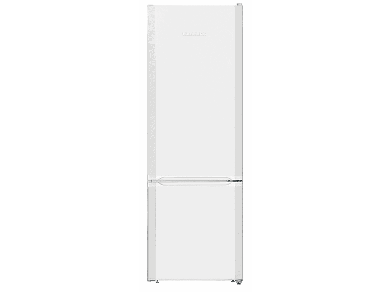 FRIGORIFERO DOPPIA PORTA LIEBHERR CUe 2831 001 26, Capacità netta totale 266 l, Rumorosità: 38 dB(A), 4 ripiani, Dimensioni: L 55 cm A 161,2 P 63 cm, Bianco, Classe E