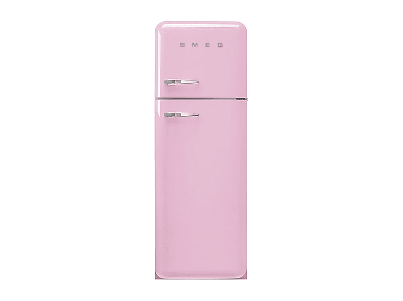 FRIGORIFERO DOPPIA PORTA SMEG FAB30RPK6, Capacità netta totale 294 l, Rumorosità: 34 dB(A), 3 ripiani, Dimensioni: L 60 cm A 172 P 76,8 cm, Rosa, Classe C
