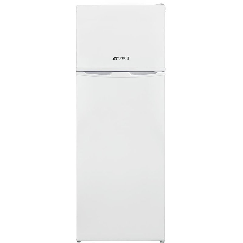 FRIGORIFERO DOPPIA PORTA SMEG FD14EW, Capacità netta totale 213 l, Rumorosità: 41 dB(A), 3 ripiani, Dimensioni: L 54 cm A 145 P 57 cm, Bianco, Classe E