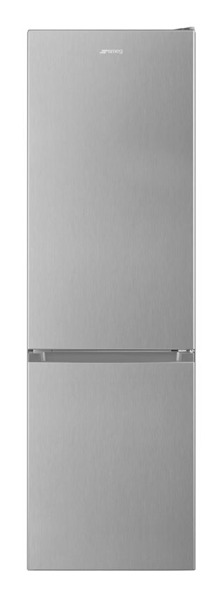 FRIGORIFERO DOPPIA PORTA SMEG RC20XNC, Capacità netta totale 331 l, Rumorosità: 35 dB(A), 4 ripiani, Dimensioni: L 60 cm A 200 P 59,2 cm, Inox, Classe C