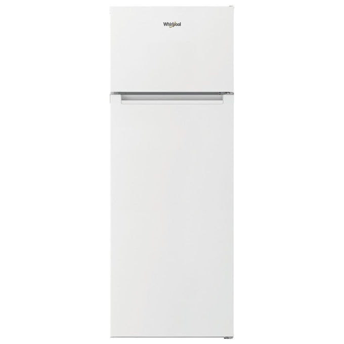 FRIGORIFERO DOPPIA PORTA WHIRLPOOL W55T1 612W, Capacità netta totale 250 l, Rumorosità: 37 dB(A), 4 ripiani, Dimensioni: L 54 cm A 160,6 P 57,4 cm, Bianco, Classe E