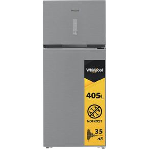 FRIGORIFERO DOPPIA PORTA WHIRLPOOL WHD2 6553 X5E, Capacità netta totale 557 l, Rumorosità: 35 dB(A), 4 ripiani, Dimensioni: L 78 cm A 187,7 P 75 cm, Acciaio Inox, Classe D