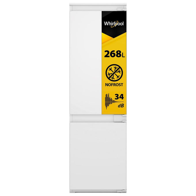 Frigorifero e congelatore Combinato Statico WHC18D011B1 classe E (L60cm)