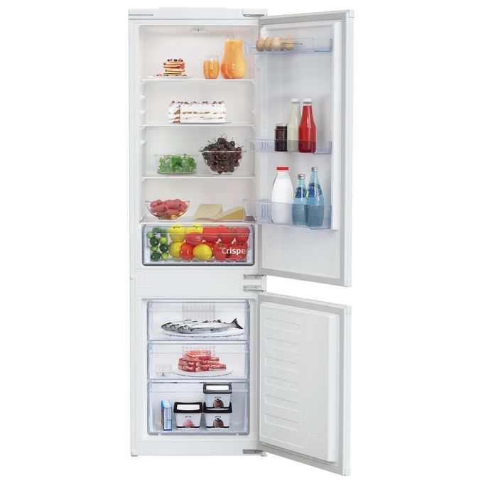 FRIGORIFERO INCASSO BEKO BCSA285K4SN1, dimensioni 54 cm x 177.5 54.5 cm, capacità netta totale 271 litri, Classe E