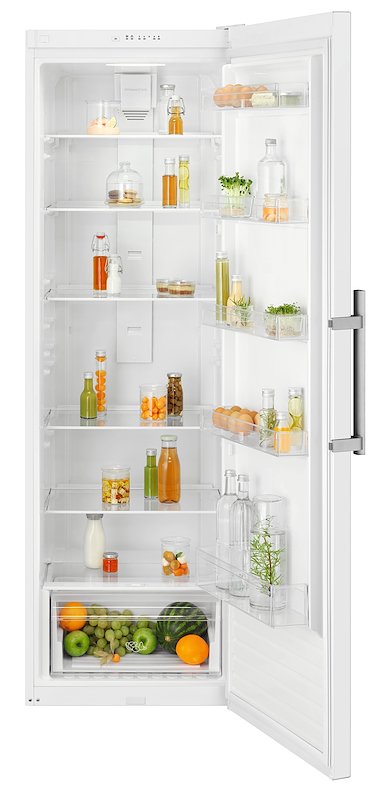FRIGORIFERO MONOPORTA ELECTROLUX LRS3DE39W, Capacità netta totale 395 l, Rumorosità: 40 dB(A), Dimensioni: L 59,5 cm A 186 P 65 cm, Bianco, Classe E