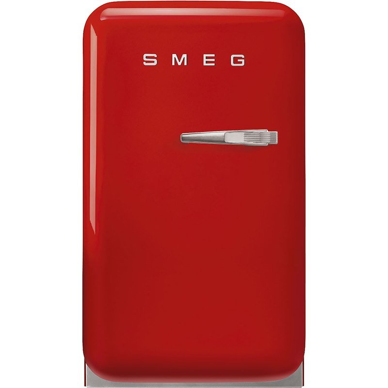 FRIGORIFERO MONOPORTA SMEG FAB5LRD6, Capacità netta totale 34 l, Rumorosità: 36 dB(A), Dimensioni: L 40,4 cm A 72,5 P 50 cm, Rosso, Classe C