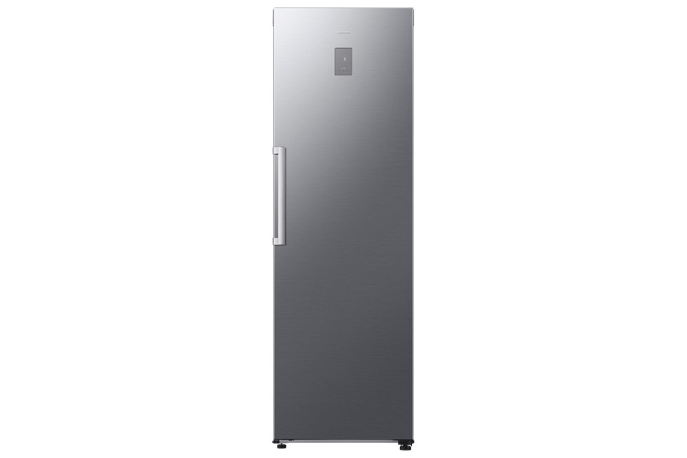 FRIGORIFERO VERTICALE SAMSUNG RR70H39CCTEF, Capacità netta totale 387 l, Rumorosità: 35 dB(A), LAN wireless, Dimensioni: L 59,5 cm A 185 P 66,4 cm, Metal Inox, Classe C