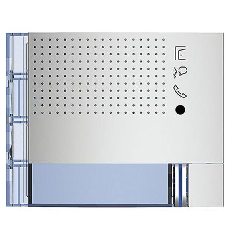 Frontale Modulo Fonico Evoluto 1 Pulsante Su Colonna Singola Finitura Allmetal 351111 - Bticino