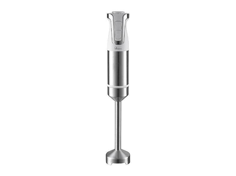 Frullatore ad immersione ARDES NEO FRULLATORE IMMERSIONE, Potenza massima 1000 W, Livelli di potenza 20 velocità, Bianco / Inox Frullatore ad immersione ARDES NEO FRULLATORE IMMERSIONE, Potenza massima 1000 W, Livelli di potenza 20 velocità, Bianco / Inox