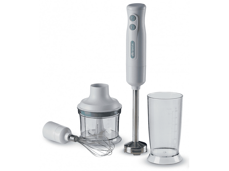 Frullatore ad immersione ARIETE FRULLATORE AD IMMERSIONE, Potenza massima 700 W, Recipiente da 0.6 l, Livelli di potenza 2 velocità, BIANCO