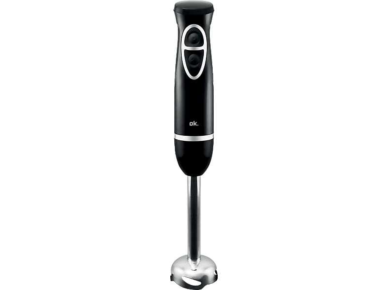 Frullatore ad immersione OK OSB 1021, con lame in acciaio inossidabile, 400W, 2 velocità, nero