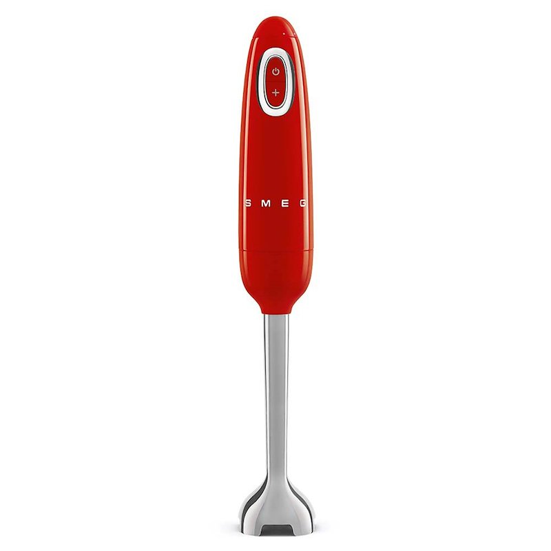 FRULLATORE AD IMMERSIONE SMEG HBF11RDEU, Potenza massima 700 W, Recipiente da 1.4 l, rosso