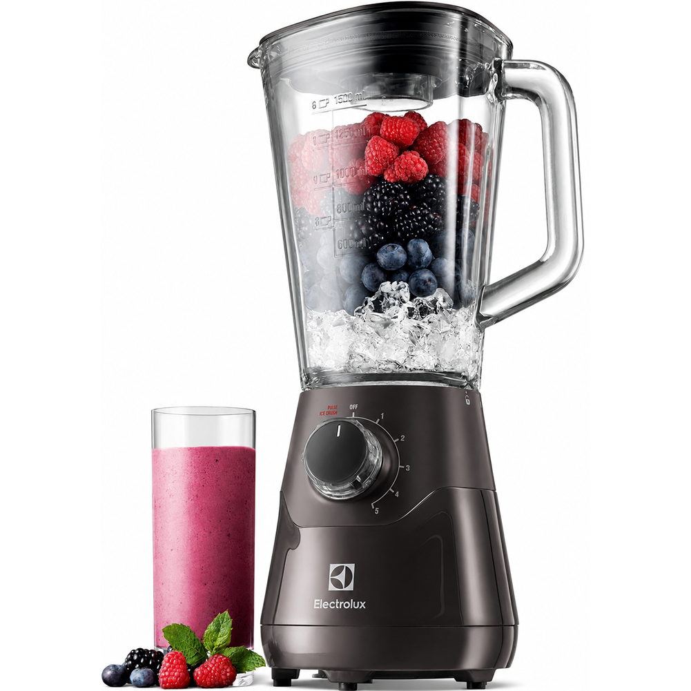 Frullatore Elecrolux Creative Collection 1.5l Con 4 Lame In Acciaio E 5 Velocità