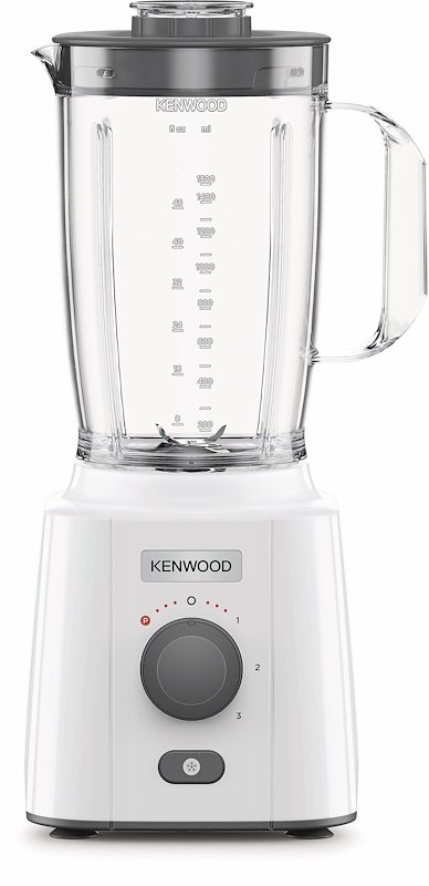 FRULLATORE KENWOOD BLP41.A0WH, Potenza 650 W, Caraffa da 2 l, 3 velocità, Plastica, Acciao inossidabile, Bianco