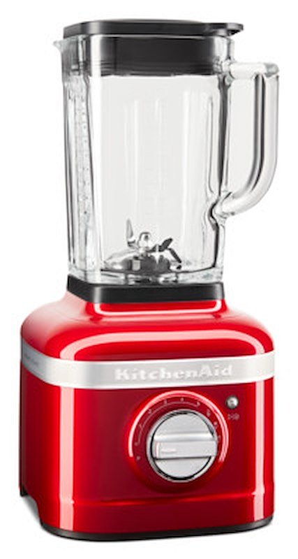 FRULLATORE KITCHENAID 5KSB4026ECA, Potenza 1200 W, Caraffa da 1.4 l, 5 velocità, Vetro, Asimmetrica in acciaio inox, CANDY APPLE