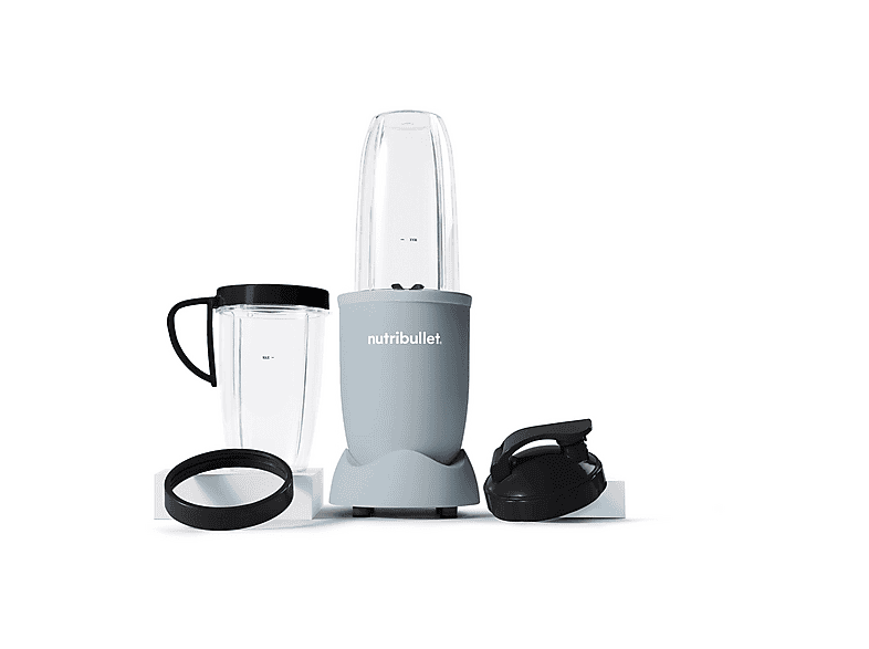 Frullatore NUTRIBULLET Pro NB907MASL, Compatto e Potente, Estrattore di Nutrienti, Smoothie Maker, 900W, Azzurro Opaco