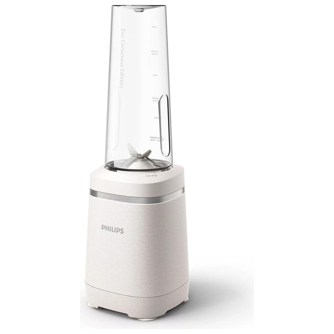 FRULLATORE PHILIPS HR2500/00, Potenza 350 W, Caraffa da 0.6 l, 1 velocità, Tritan, Lame a 3 punte con tecnologia ProBlend, Beige