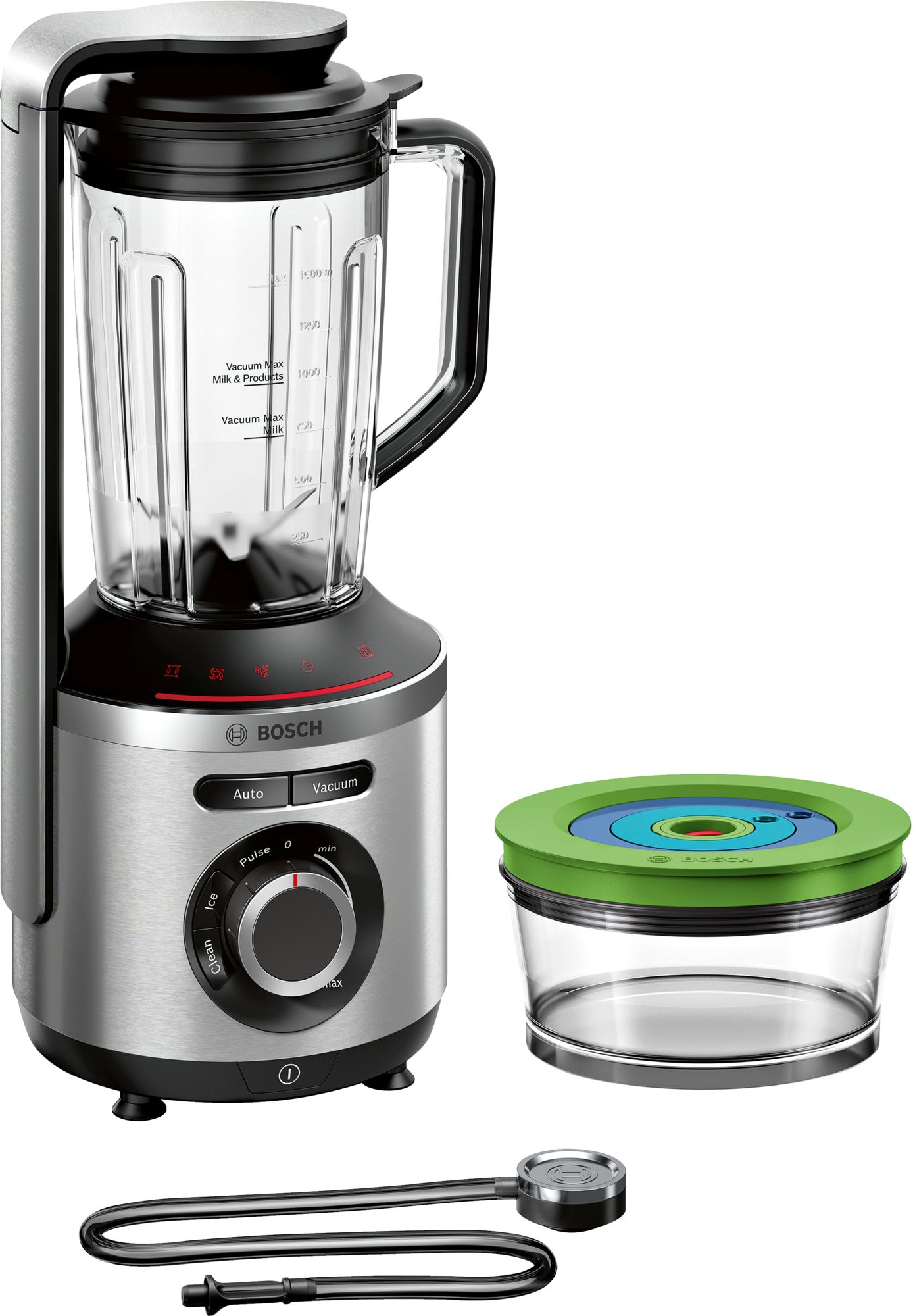 Frullatore Sous Vide Bosch Vitamaxx Argento E Nero Frullatore Sous Vide Bosch Vitamaxx Argento E Nero