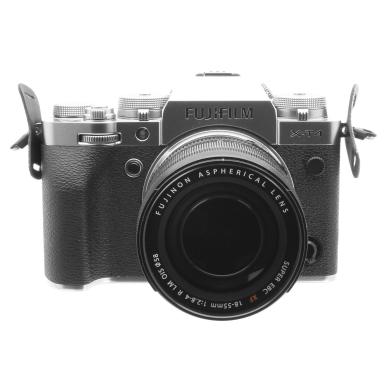 Fujifilm X-T4 con obiettivo XF 18-55mm 1:2.8-4.0 R LM OIS argento - Ricondizionato - Come nuovo - Grade A+