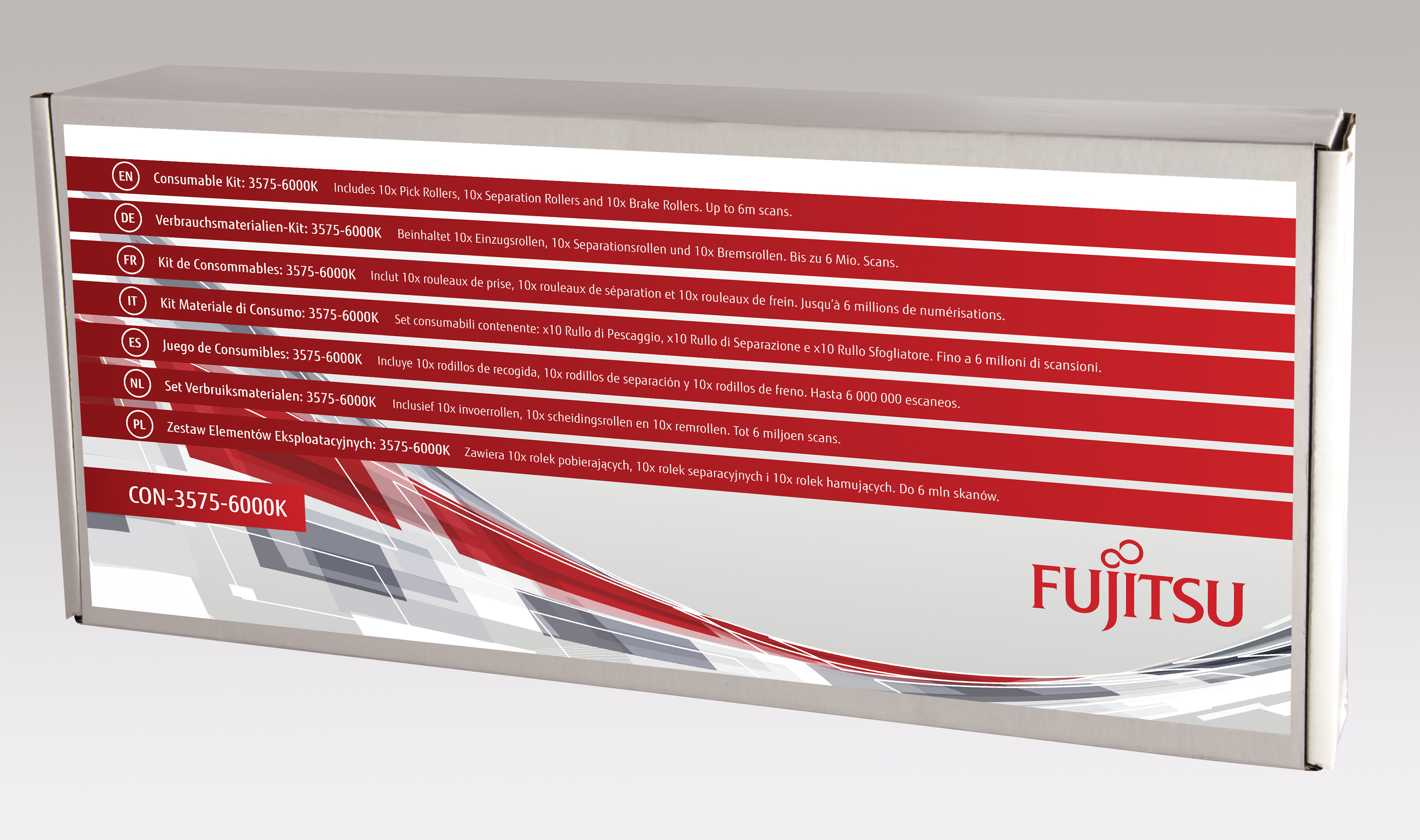 Fujitsu 3575-6000K Kit di consumabili