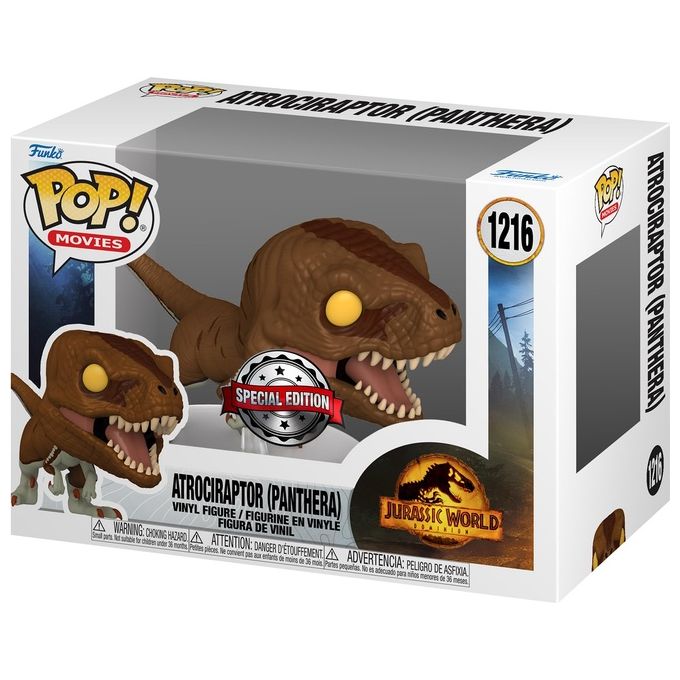Funko 55290 Atrociraptor Panthera Jurassic World Dominion Bobble Head