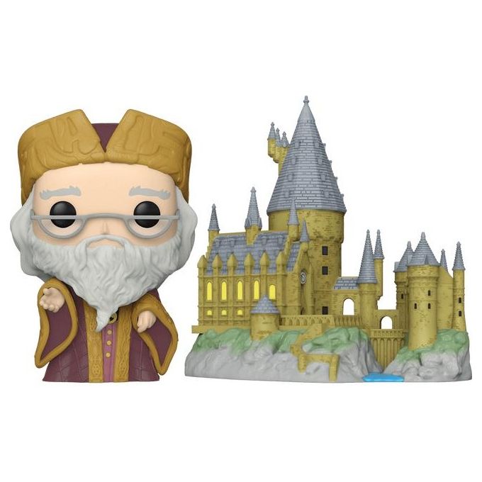 FUNKO 57369 Pop! Town Personaggio da collezione Albus Dumbledore con Castello di Hogwarts colore Multicolore FUNKO 57369 Pop! Town Personaggio da collezione Albus Dumbledore con Castello di Hogwarts colore Multicolore