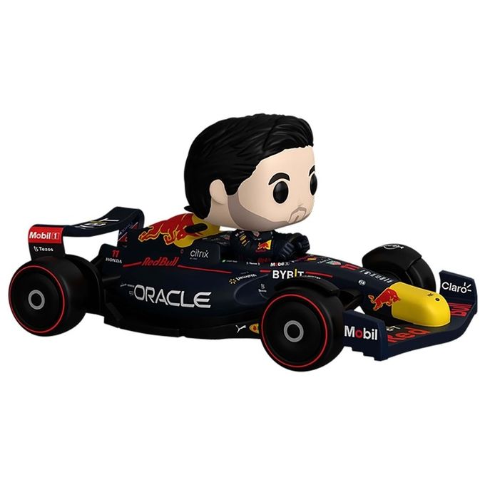 FUNKO 72618 POP! Rides Super Deluxe Personaggio da Collezione in Vinile Sergio Perez Formula 1 Red Bull 15 cm colore Multicolore FUNKO 72618 POP! Rides Super Deluxe Personaggio da Collezione in Vinile Sergio Perez Formula 1 Red Bull 15 cm colore Multicolore