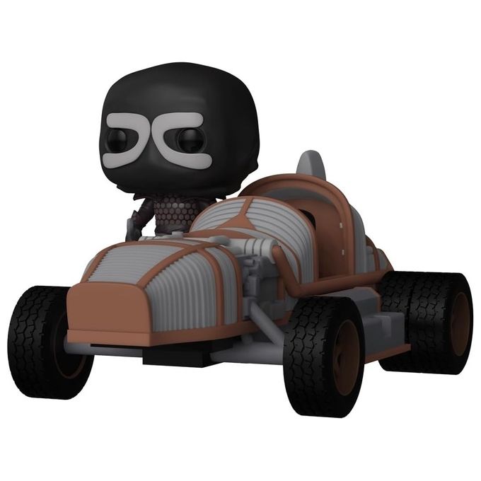Funko 72622 POP Ride Deluxe Figura in Vinile Collezione Mad Max 2 The Road Warrior Lone Wolf 4 05 pollici colore Multicolore